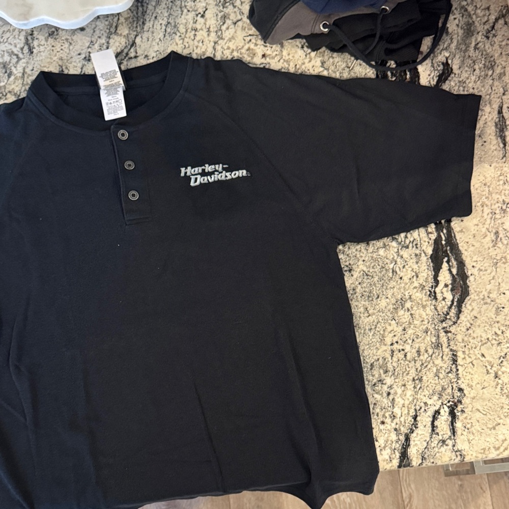 Harley-Davidson Black Short Sleeve Tee